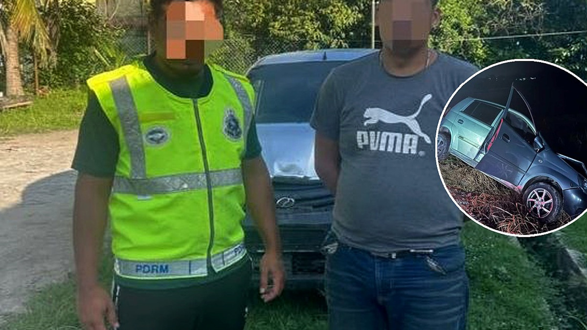Driver detained after ramming police vehicle in high-speed chase; air rifle and ammunition seized