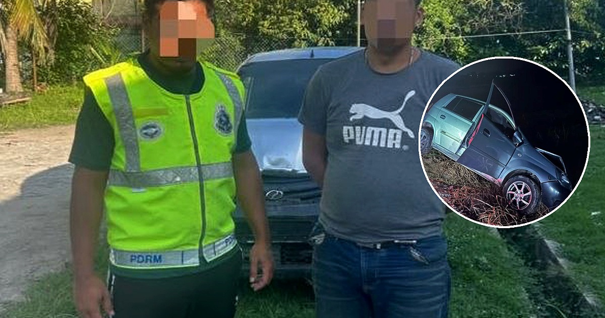 Driver detained after ramming police vehicle in high-speed chase; air rifle and ammunition seized