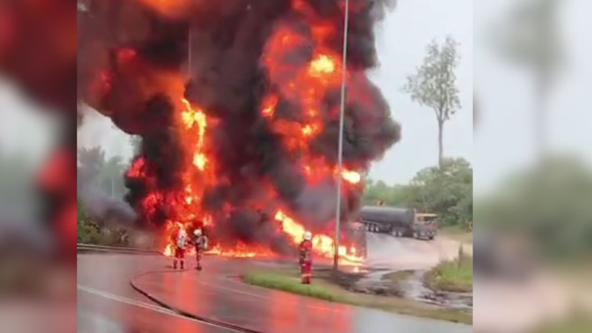 Tanker Driver Remanded in Fatal Temerloh Crash Investigation