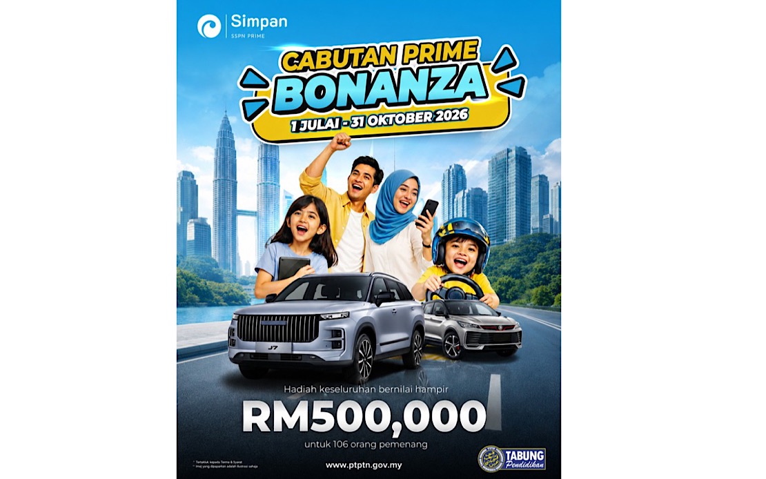 PTPTN Launches Nearly RM500,000 Prize Bonanza to Boost Education Savings Participation