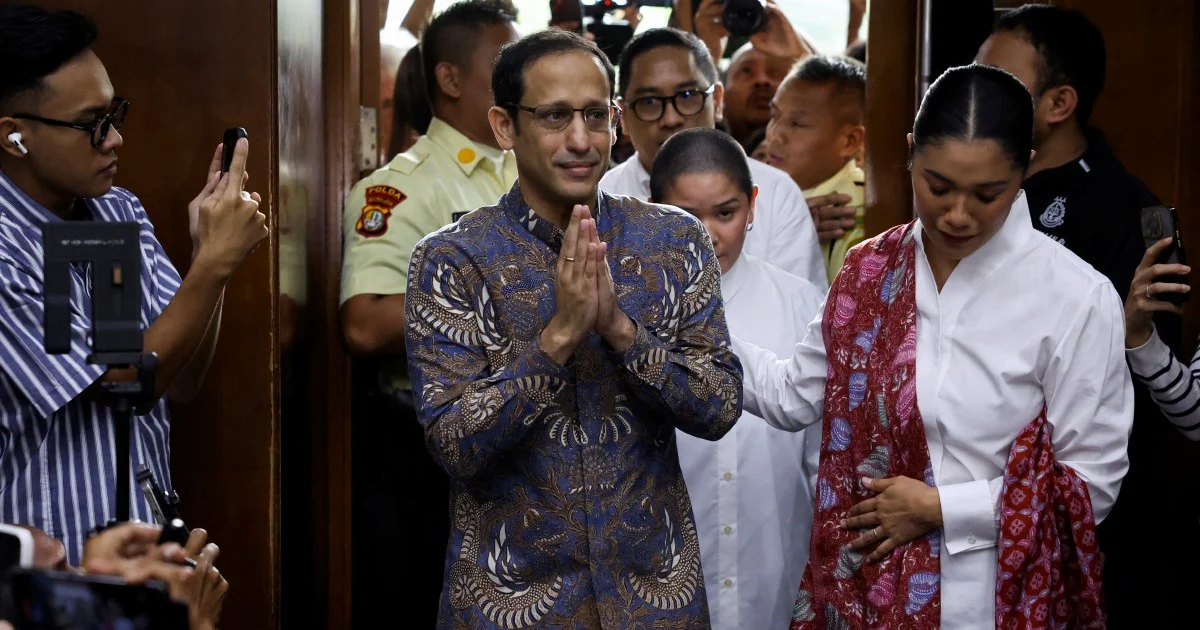 Indonesia Convicts Nadiem Makarim, Former Education Minister and Gojek Co-founder, to 10 Years in Prison on Corruption Charges