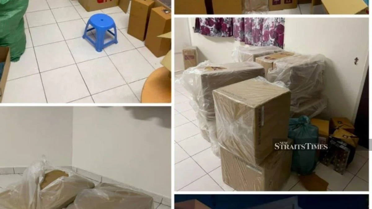 Three Foreigners Nabbed in Johor Baru Raid on Illicit Cigarette Racket