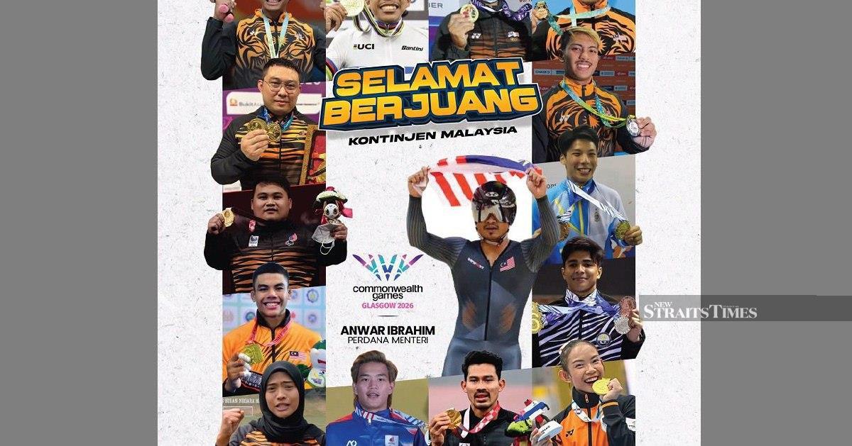 Anwar sends best wishes to Malaysian contingent for Glasgow Games