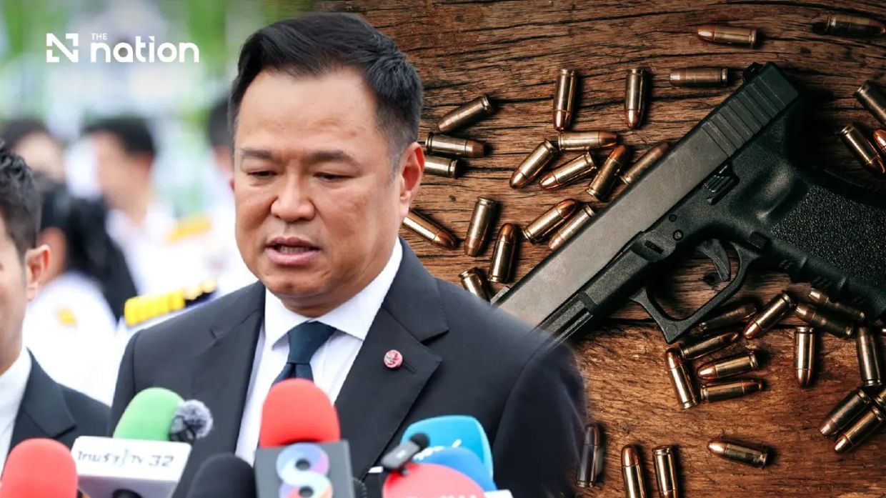 Thailand's PM Anutin Pursues Stricter Gun Controls Following Nonthaburi School Shooting