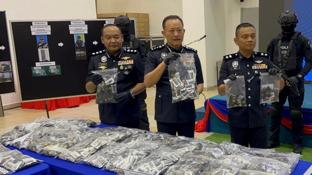 Seven arrested as police dismantle RM10.68m drug-laced vape operation in Johor