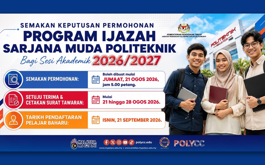 Polytechnic Bachelor's Degree Intake Results Now Available for Applicants