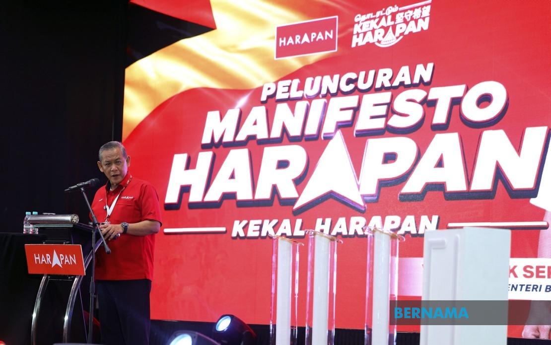 Pakatan Harapan Unveils Negeri Sembilan Election Manifesto With 10-Point Development Plan
