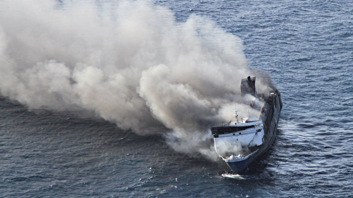 Indonesia's maritime safety failures exposed as ferry fire kills five off East Java