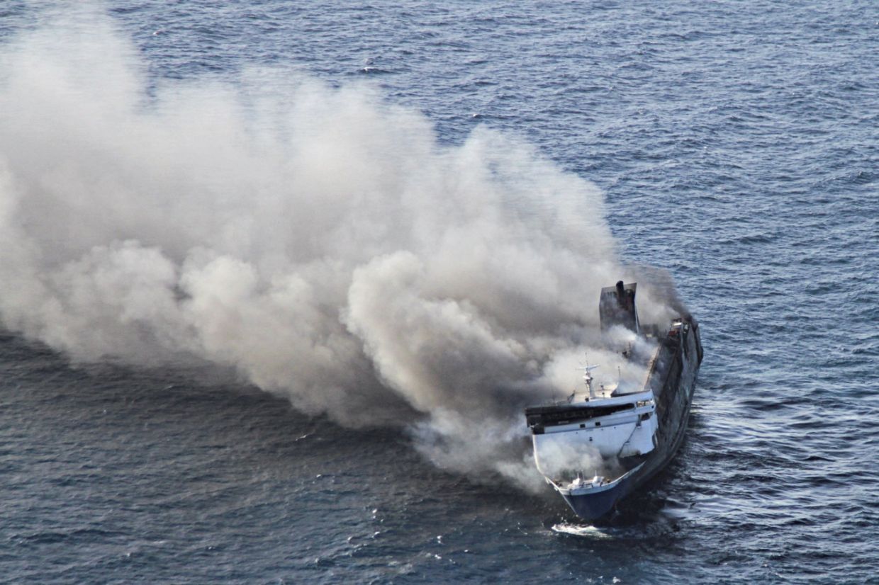 Indonesia's maritime safety failures exposed as ferry fire kills five off East Java