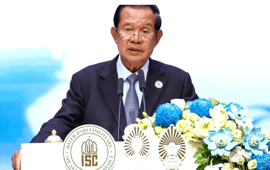 Hun Sen Accuses Thailand of Using Online Scam Pretext to Occupy Cambodian Territory