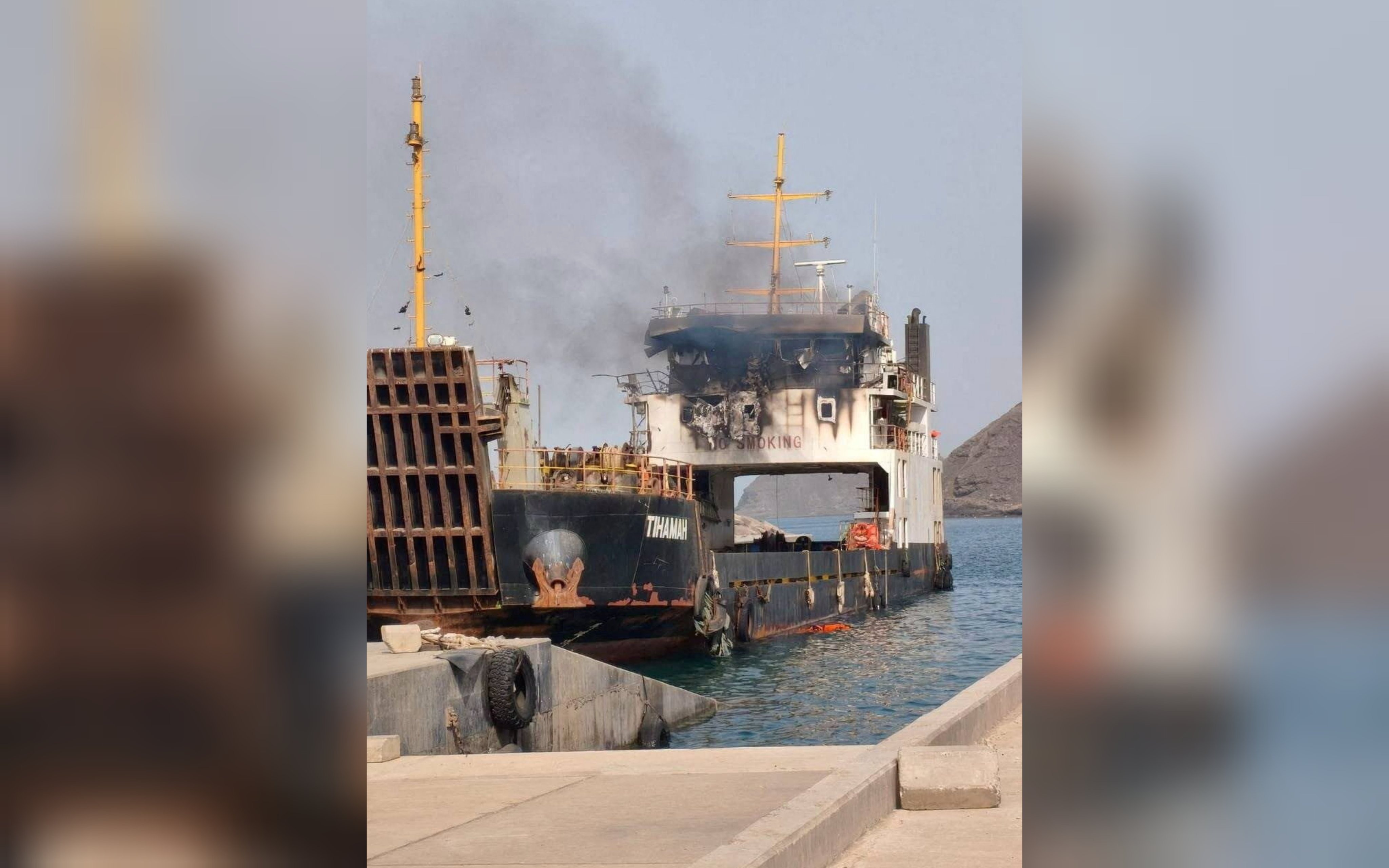 Six Dead in Houthi Missile Strike on Food Supply Vessel in Red Sea