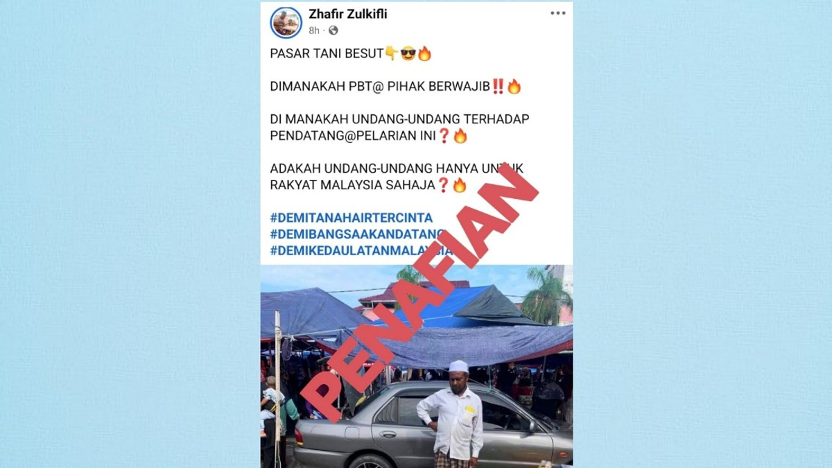 Terengganu FAMA Clarifies Farmers' Market Incident After Social Media Uproar