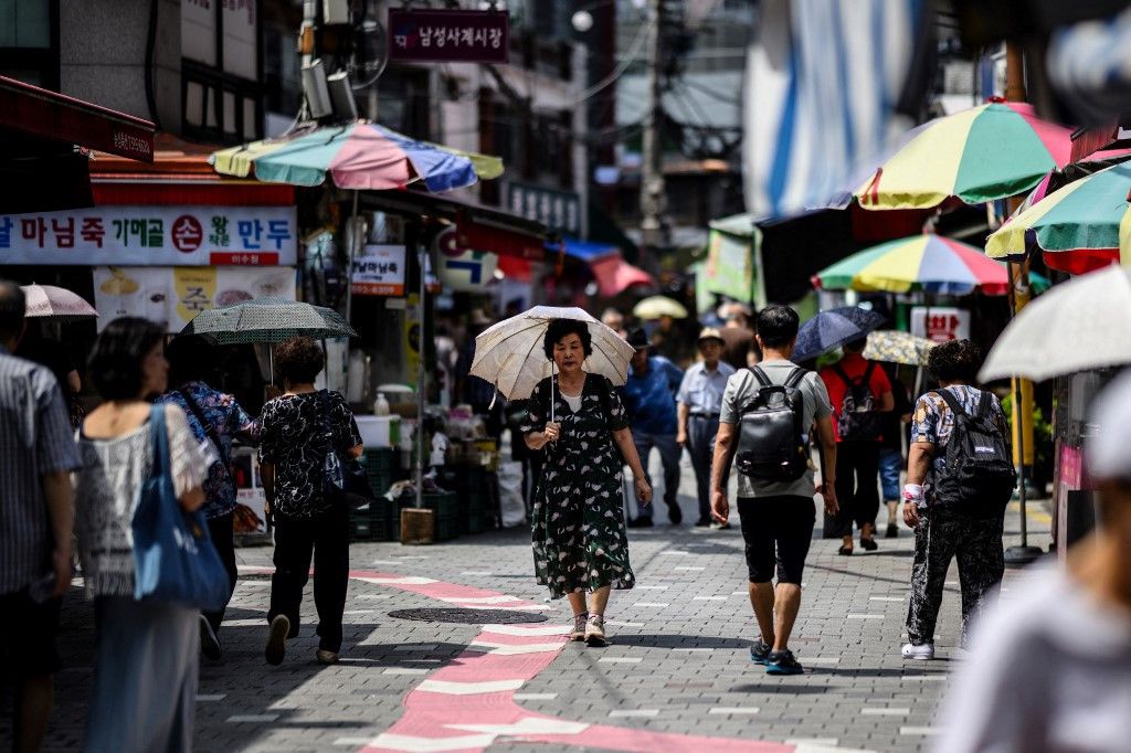 South Korea swelters as record-breaking heatwave pushes temperatures to 41.4°C