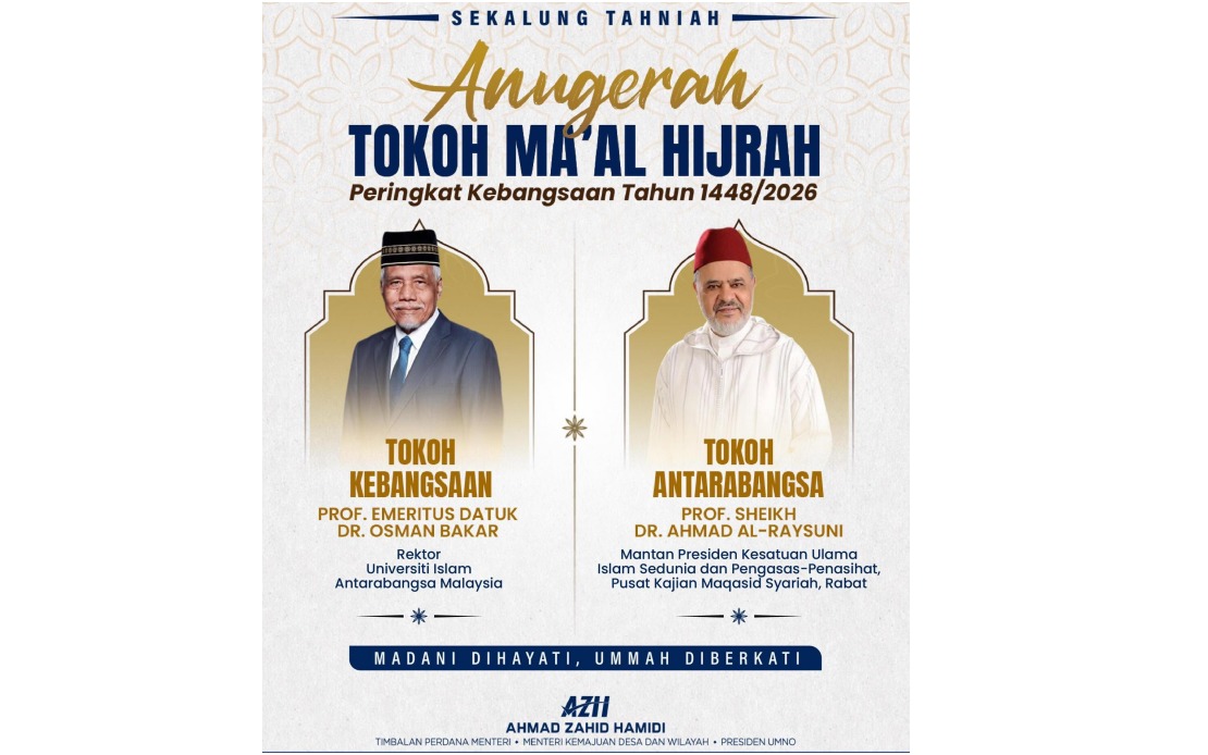 Tokoh Maal Hijrah Awards Held Up as Model for Muslim Excellence and Community Service