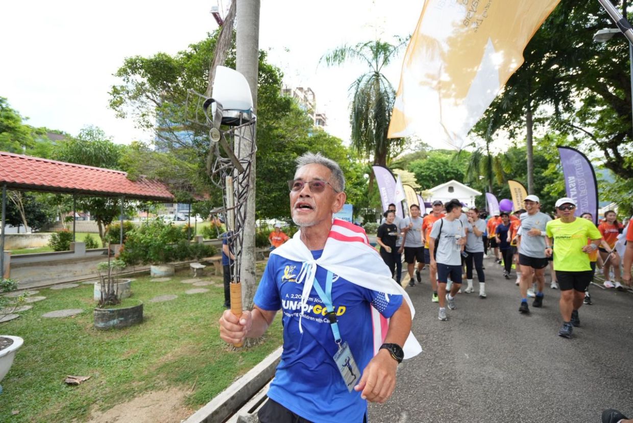 From Grief to Marathon: How a Retired Engineer Ran 2,200km Across Malaysia for Child Cancer Awareness