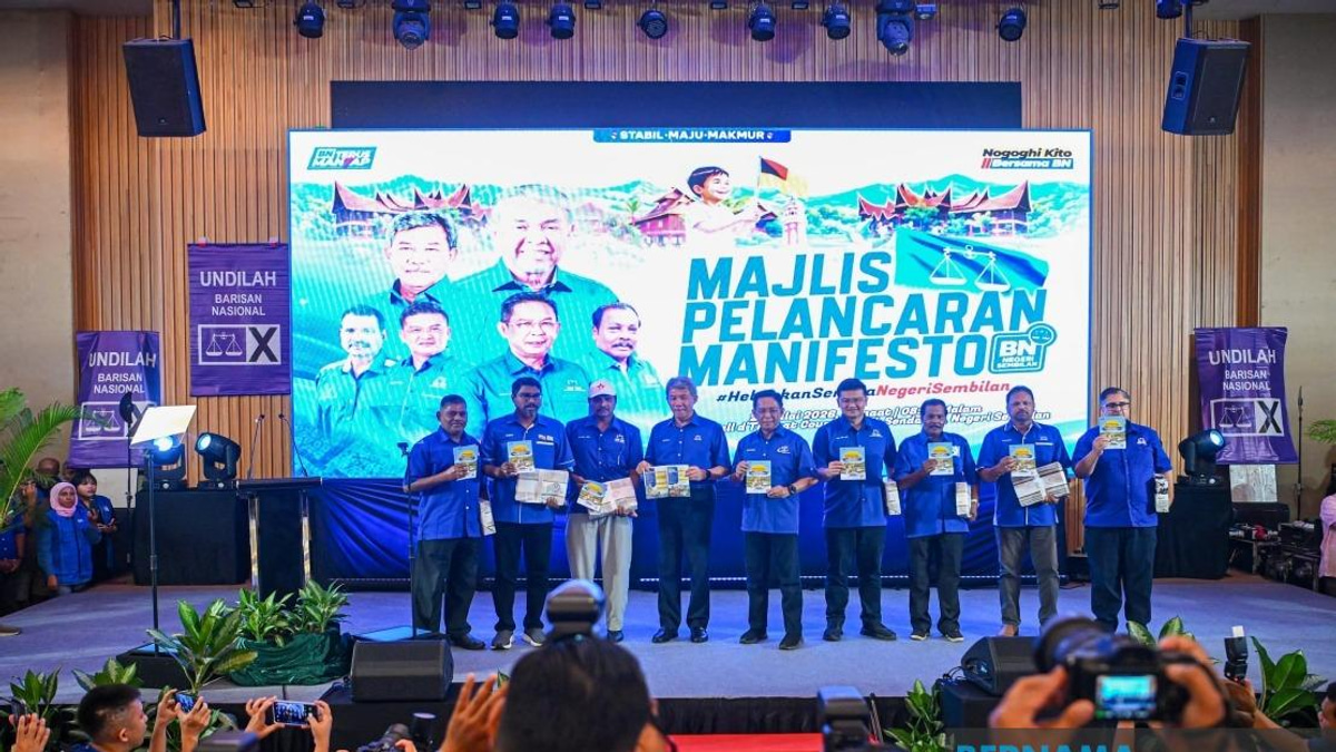 Barisan Nasional Launches Nine-Point Manifesto for Negeri Sembilan State Election