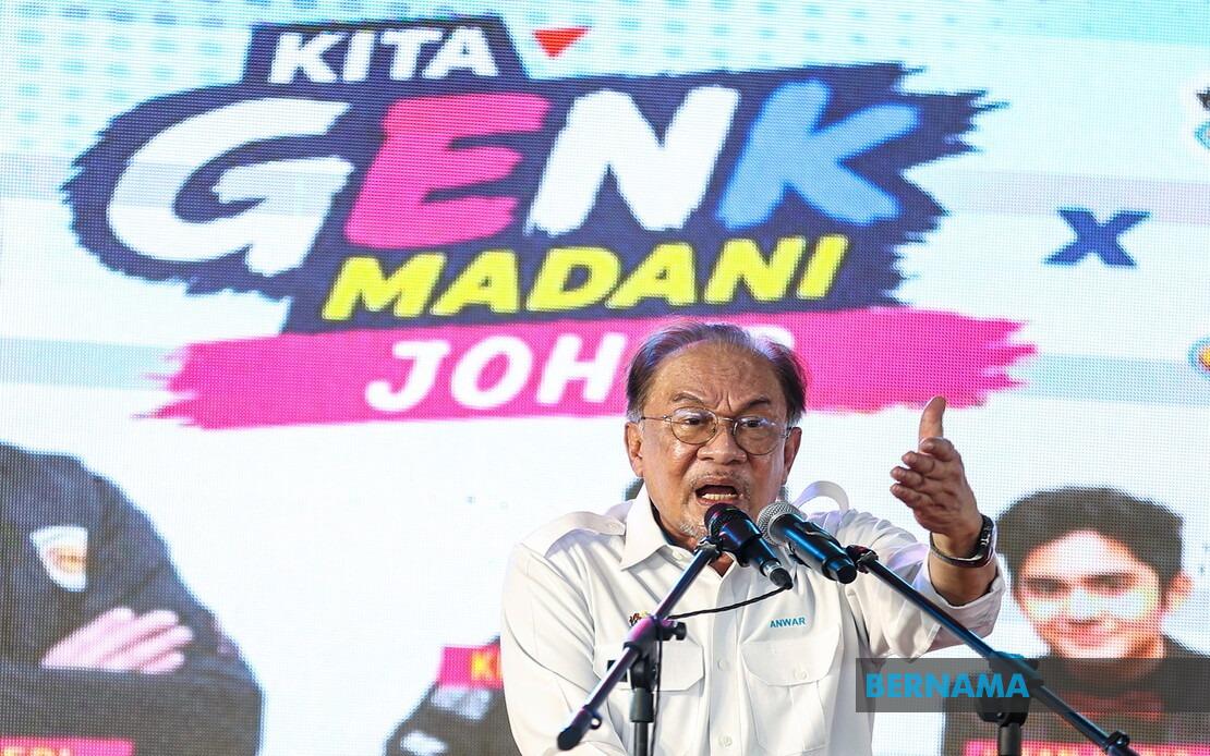 PH Leadership Visit To Johor Focused On Policy Solutions, Not Conflict, Says Anwar