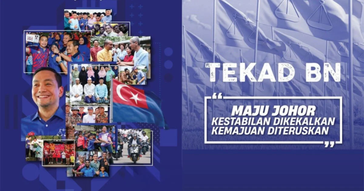 Johor Barisan Nasional Sets Sights on 200,000 Jobs, Pledges 63-Point Recovery Plan