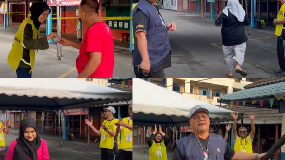 Last-minute rush: Viral video shows voters racing against the clock in Negri Sembilan election