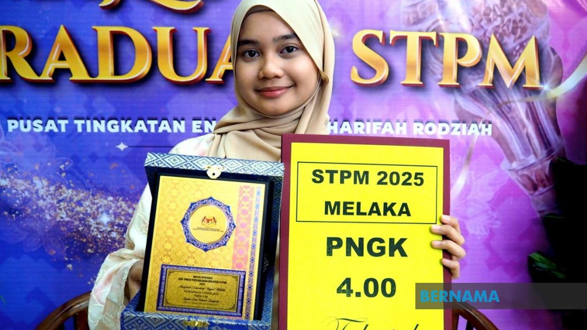 Father's Final Wish Inspires Melaka Student to Perfect 4.00 STPM Score