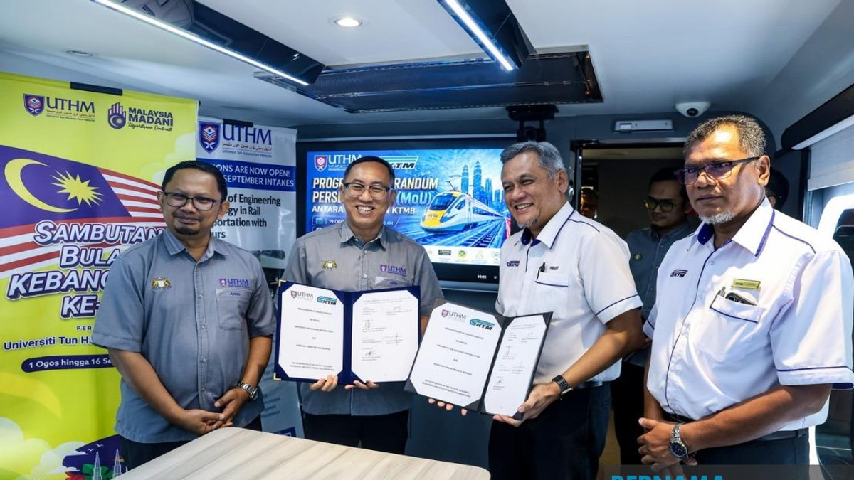 UTHM and KTMB Deepen Rail Sector Partnership Through Skills Development