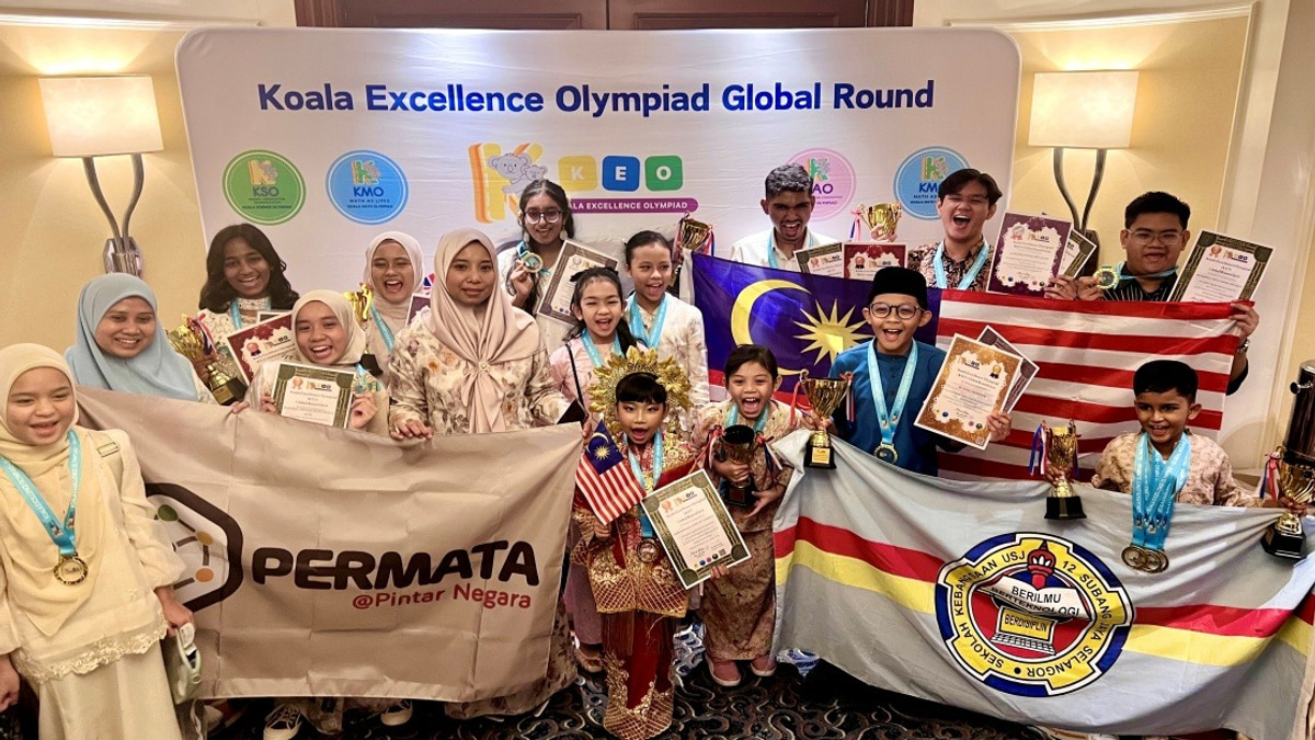 Malaysian Students Claim 22 Medals at International Koala Excellence Olympiad in Macau