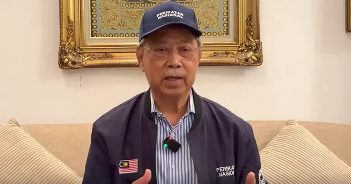 Muhyiddin Courts Johor Voters as Native Son, Seeking Fresh Mandate for Perikatan Nasional