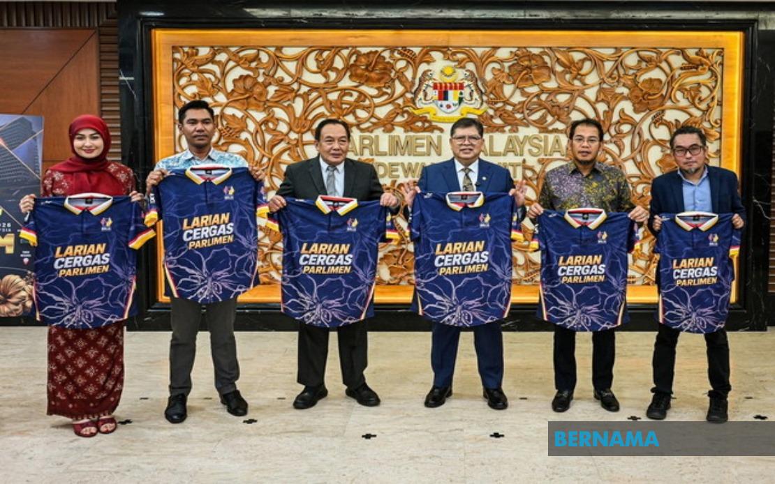 Parliament Launches First 'Larian Cergas Parlimen' Fun Run to Champion Healthy Living