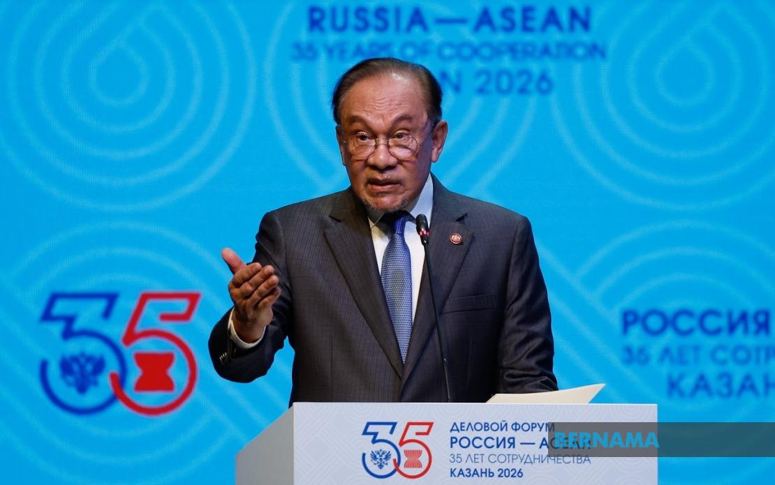 Anwar Signals Vast Untapped Potential in ASEAN-Russia Ties During Kazan Visit