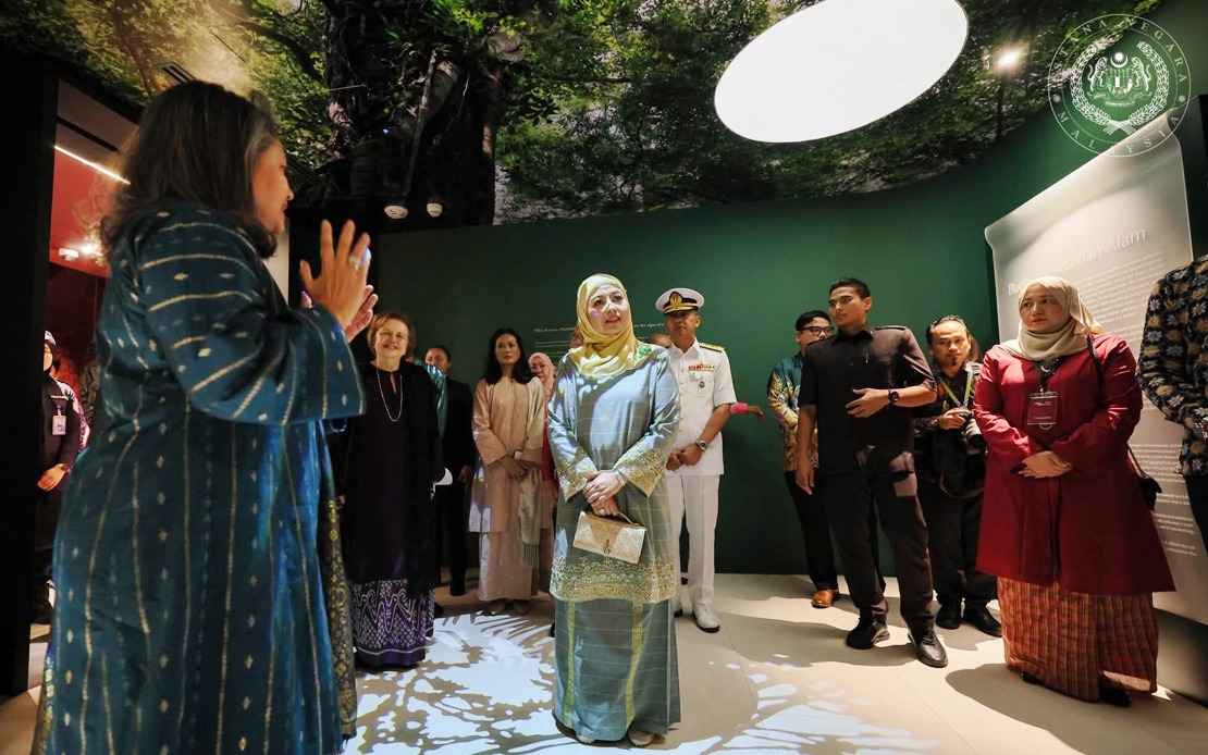 Queen Zarith Sofiah Inaugurates Merdeka Textile Museum in Kuala Lumpur