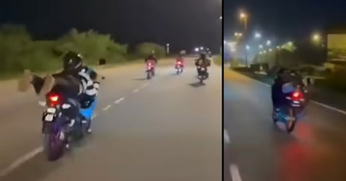 Three Teenage Girls Arrested After Viral 'Superman' Motorcycle Stunt in Kuantan