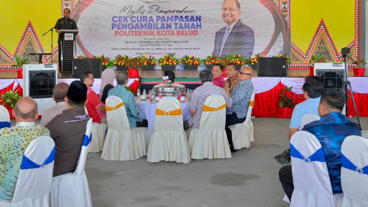 RM250 Million Kota Belud Polytechnic on Track for 2030 Completion, Says Zambry