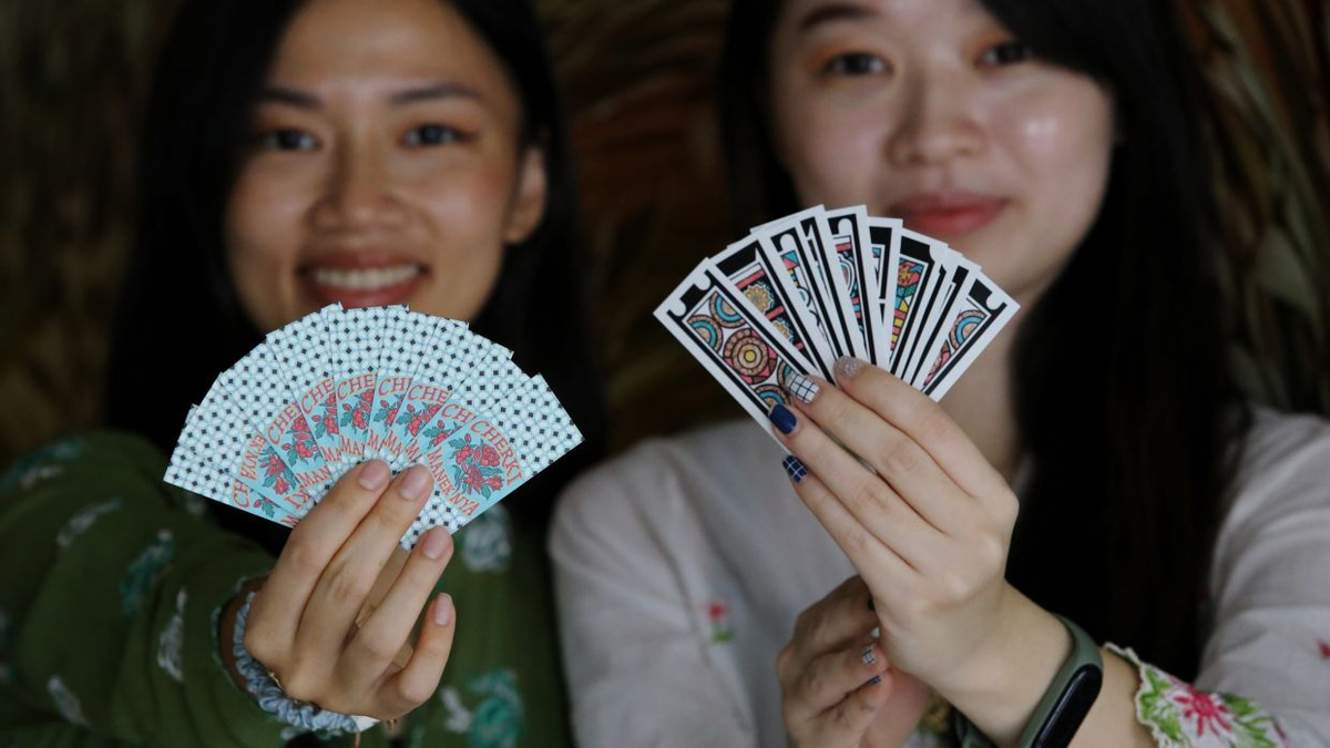 Sisters Revive Cherki Card Game with Colourful Modern Twist to Keep Peranakan Heritage Alive