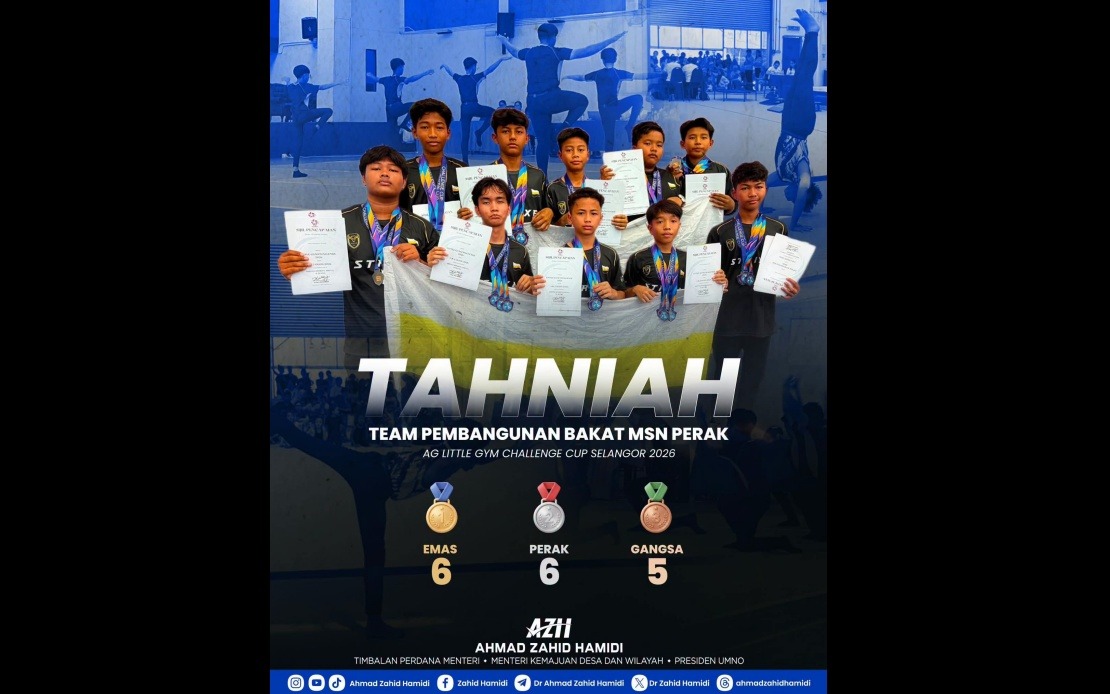 Bagan Datuk Gymnasts Create History With Six Gold Medals at Selangor Championship