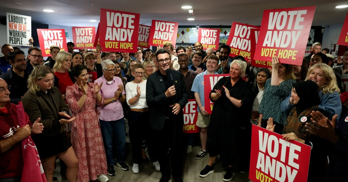 Internal Tory Turmoil Gives Burnham Opening in British Leadership Race