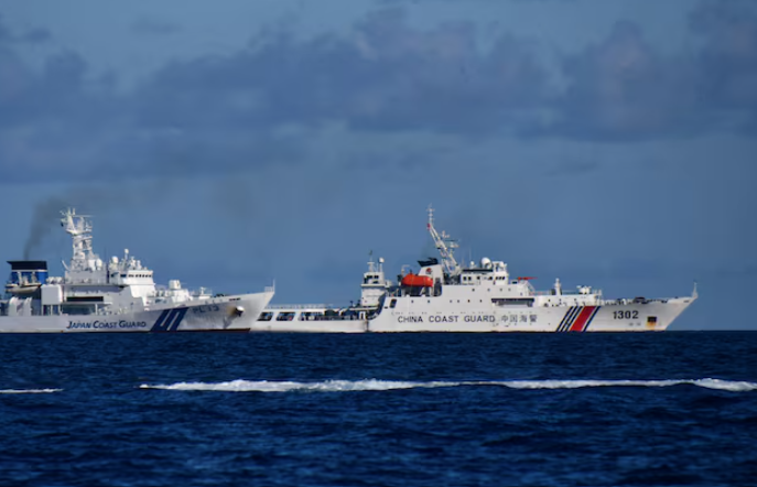 Japan Expels Chinese Coast Guard Ships From Senkaku Waters Amid Escalating Territorial Tensions