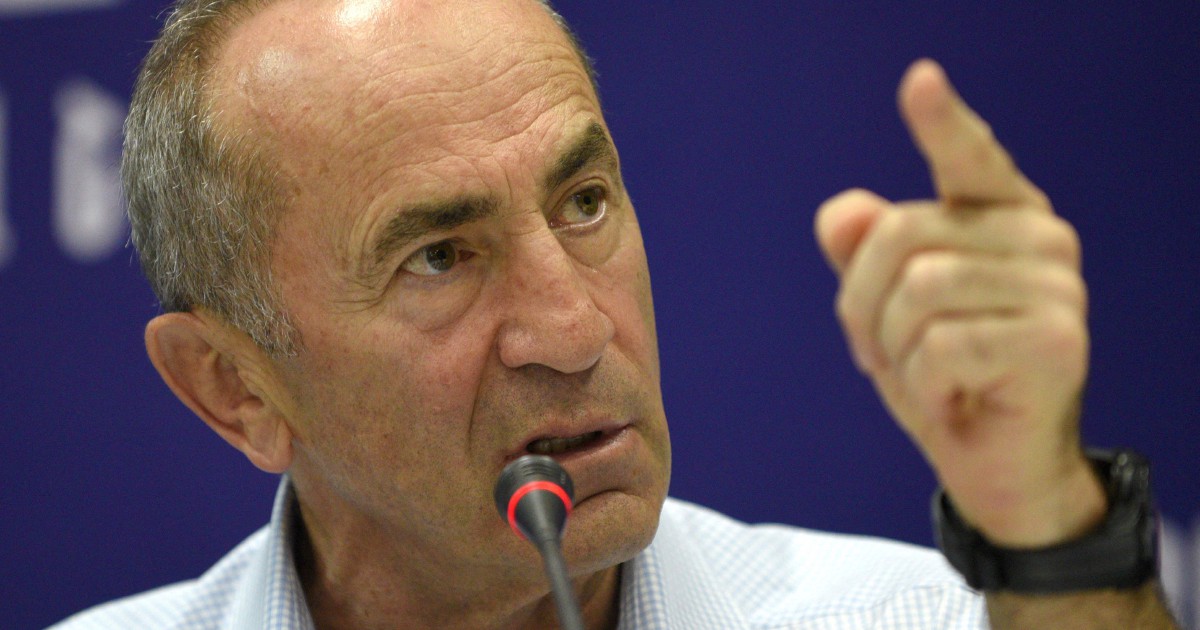 Armenia's ex-president Kocharyan detained on corruption charges