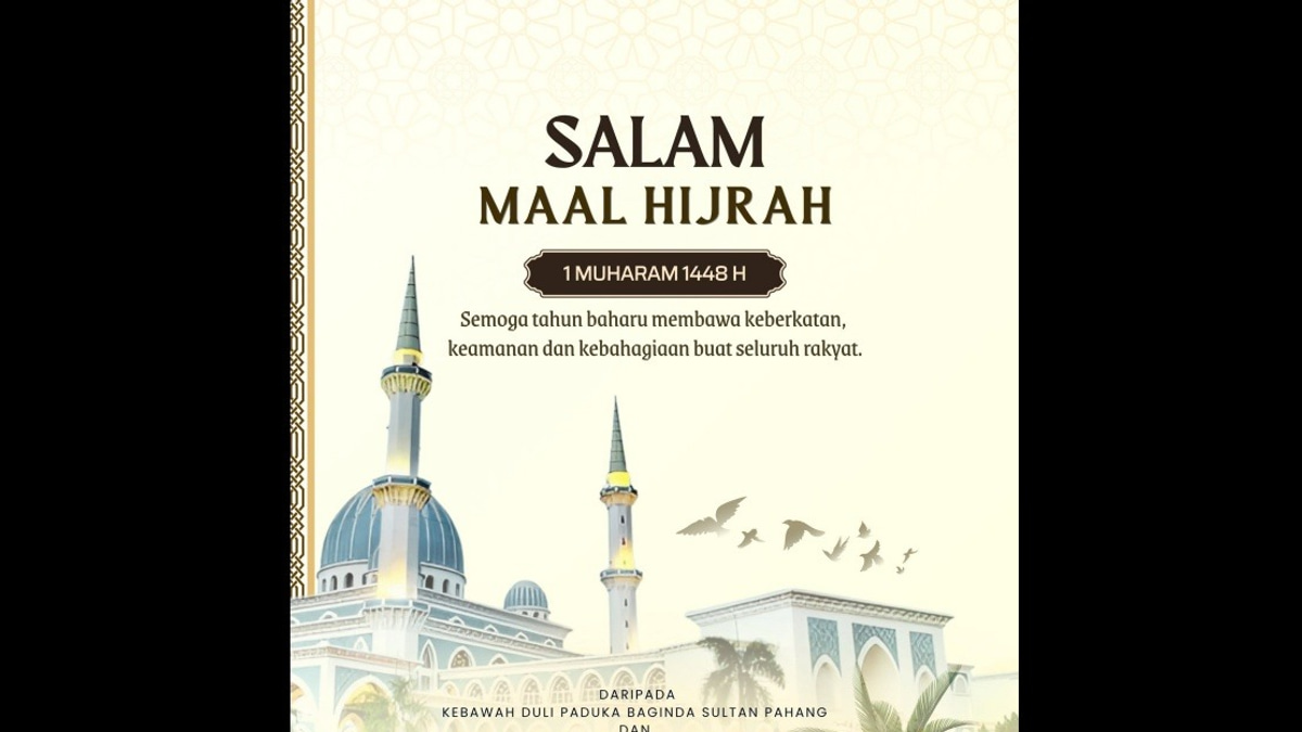 Pahang's Royal Leadership Convey Maal Hijrah Blessings to State Muslims