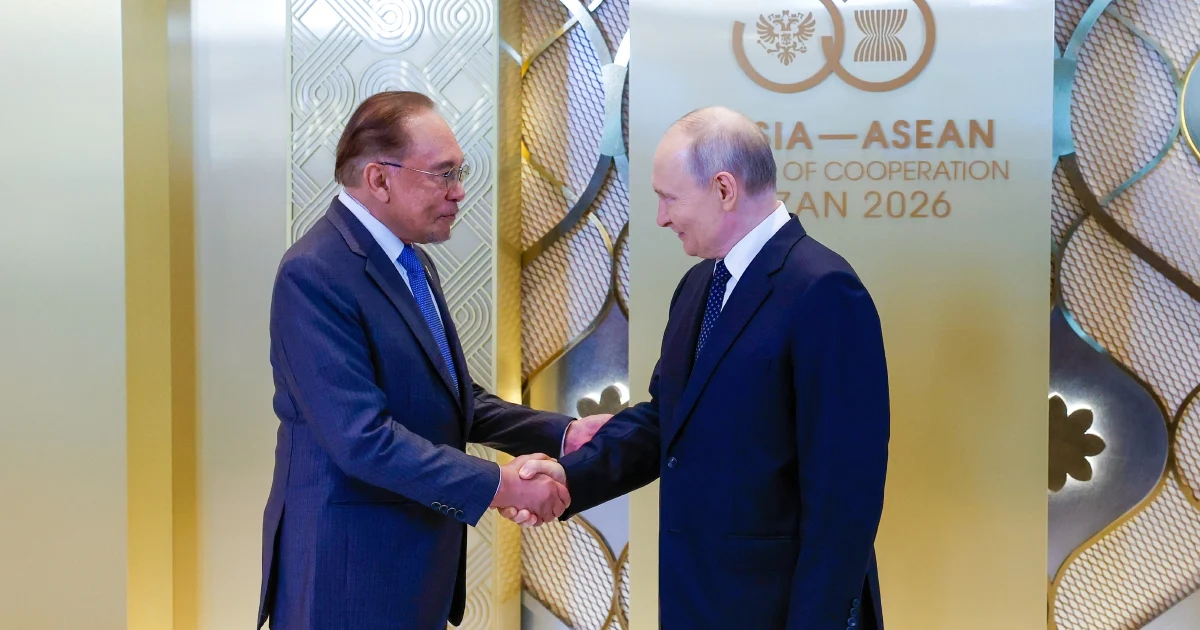 Putin Pledges Sustained Energy Support for Malaysia as Anwar Expands Strategic Partnerships