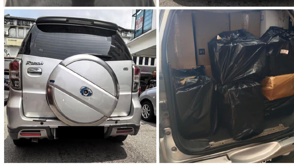 Police Bust Major Cigarette Smuggling Ring in Klang Valley, Seize RM1.66mil Stock