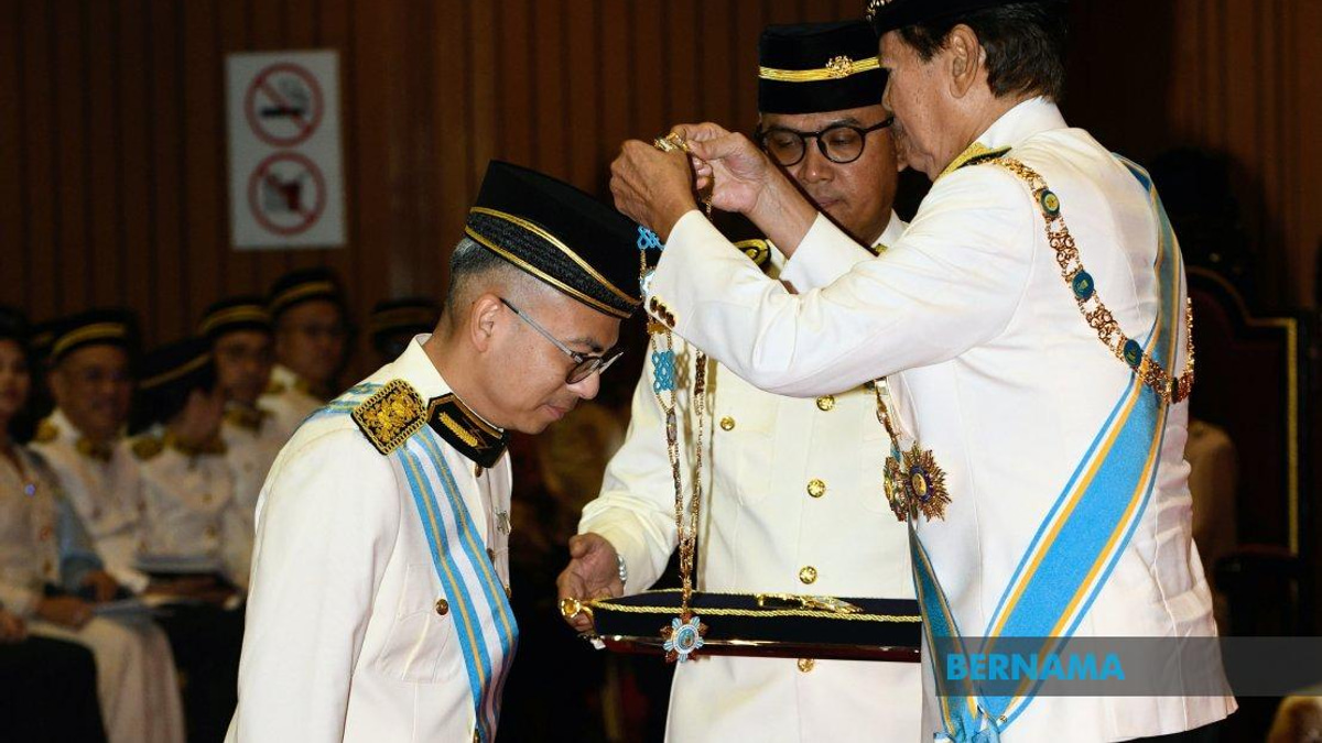 Communications Minister Fahmi Fadzil Elevated to Datuk Seri in Penang Honours Ceremony