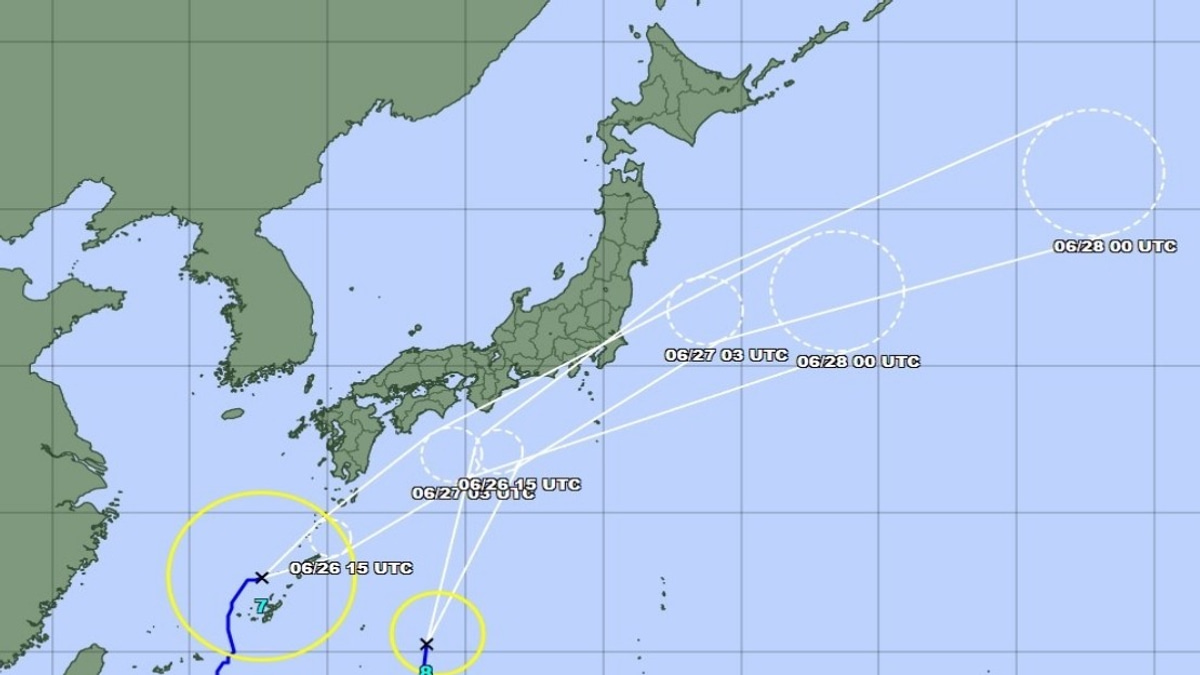 Japan Braces for Double Typhoon Strike as Heavy Rains Trigger Mass Evacuations