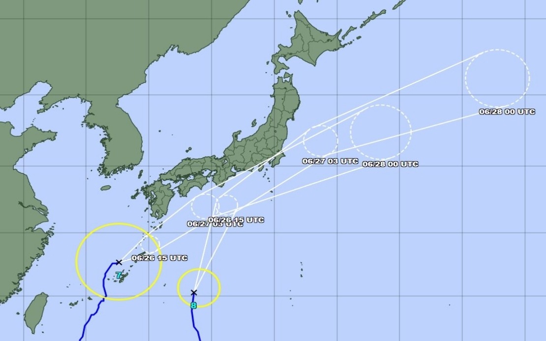 Japan Braces for Double Typhoon Strike as Heavy Rains Trigger Mass Evacuations