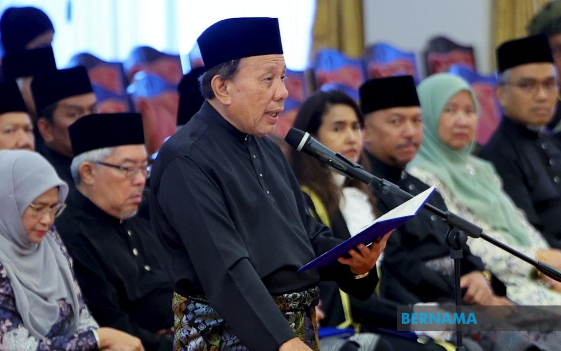 Ismail Lasim Sworn in as Negeri Sembilan Menteri Besar, Pledges Transparent Governance