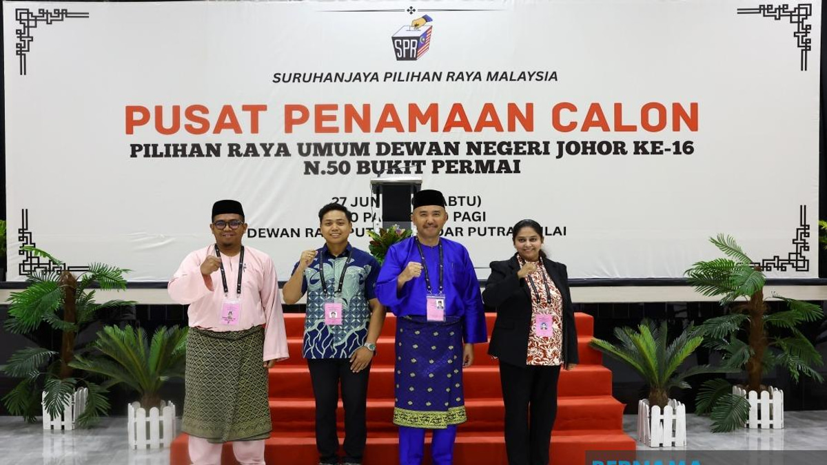 Bukit Permai Showdown: Four Candidates Vie for Johor Seat as Incumbent Defends Crown