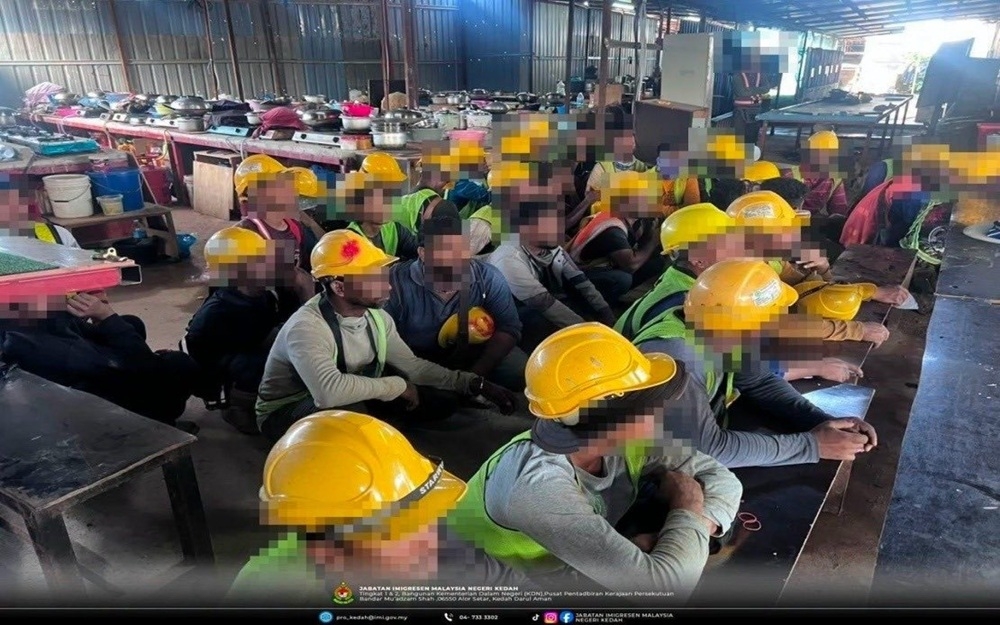 Immigration Crackdown Nets 81 Undocumented Migrants at Kedah Building Site