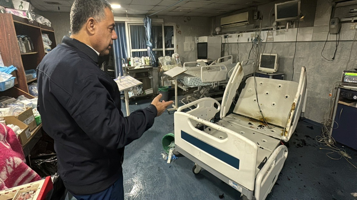 Human Rights Group Warns of Life-Threatening Conditions for Detained Gaza Hospital Director