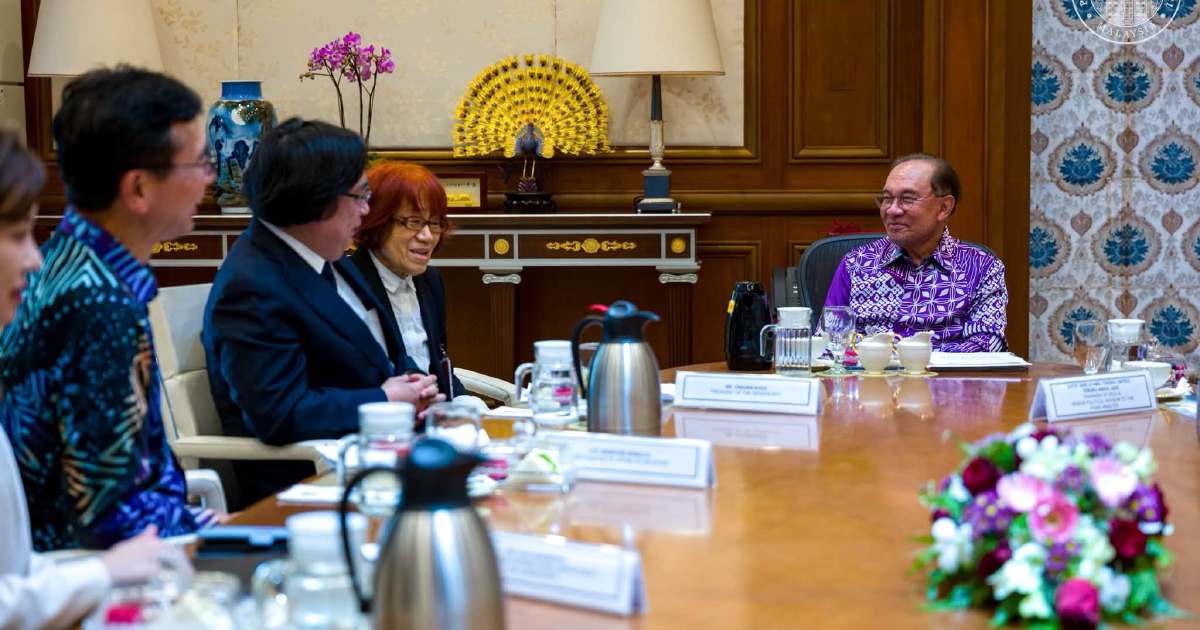 Anwar and Genron NPO Chief Chart Course for Deeper Malaysia-Japan Strategic Partnership