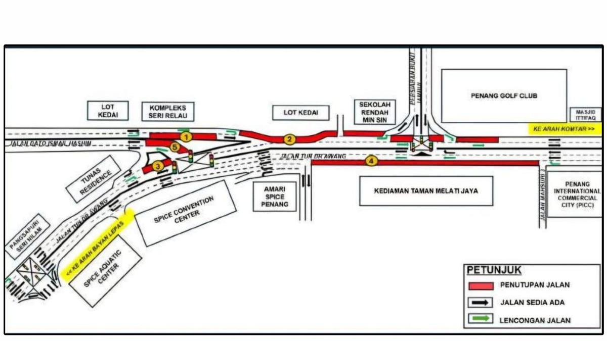 Penang Set for Two-Month Road Works as Mutiara Line LRT Project Advances