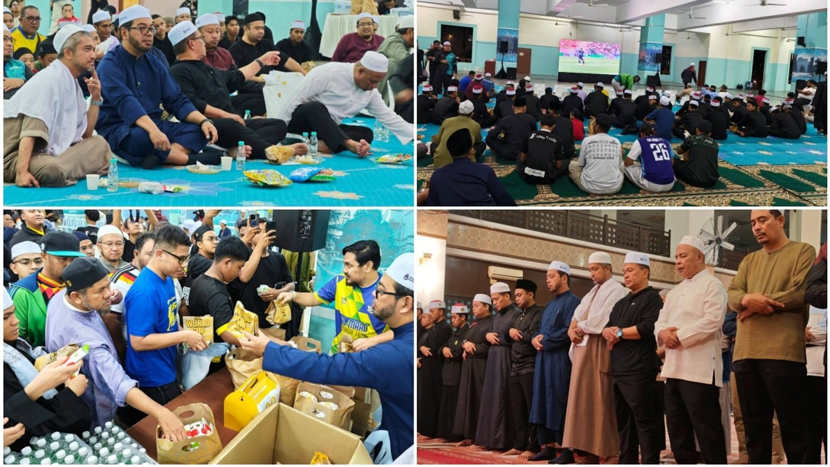 Over 300 Youth Join Midnight Prayers and World Cup Screening at Kuala Lumpur Mosque